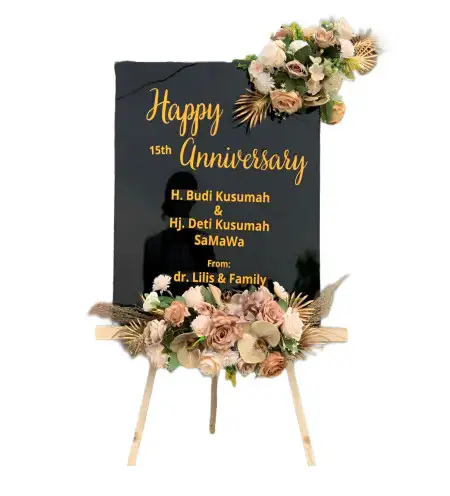 Papan Bunga Akrilik Selokbesuki